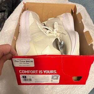 White Athletic Sneakers